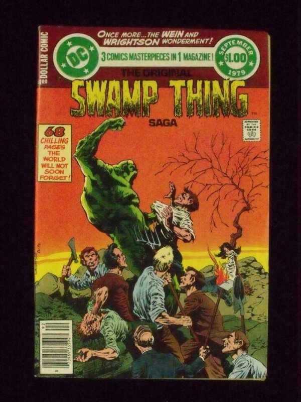 SWAMP THING SAGA #3, VF/NM, Bernie Wrightson, DC 1979  more DC in store