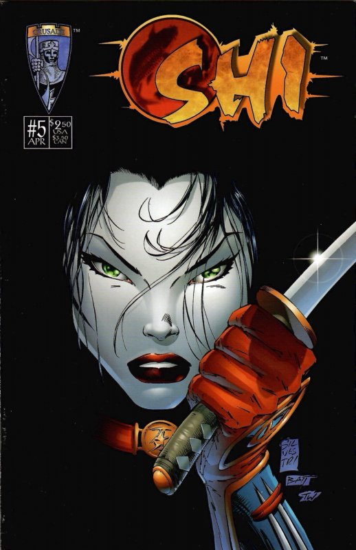 Shi: The Way of the Warrior #5 Variant Cover (1995) New