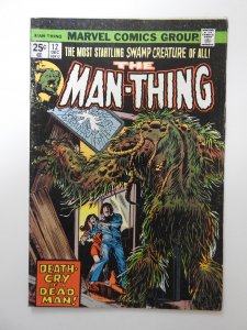 Man-Thing #12 (1974) VG+ Condition!