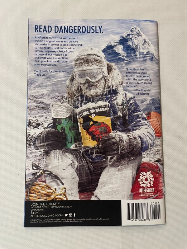 Join The Future # 1 NM Aftershock Comic Book Peterson Variant Cover 3 J262