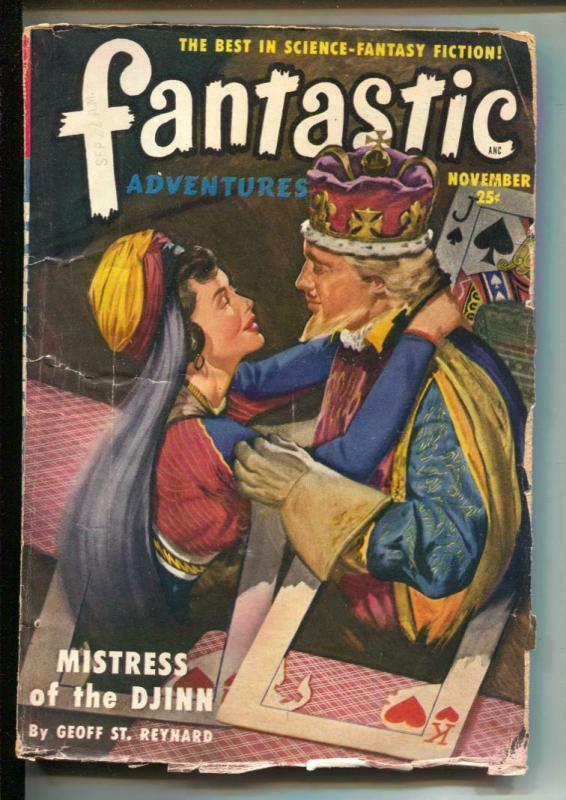 Fantastic Adventures-Pulp-11/1950-Geoff St. Reynard-Mack Reynolds