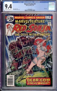 Marvel Feature #5 (1976, Marvel) CGC 9.4