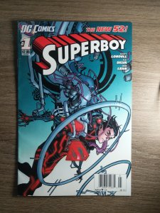 Superboy The New 52! #1 VF- Newsstand 2011 DC Comics C94A