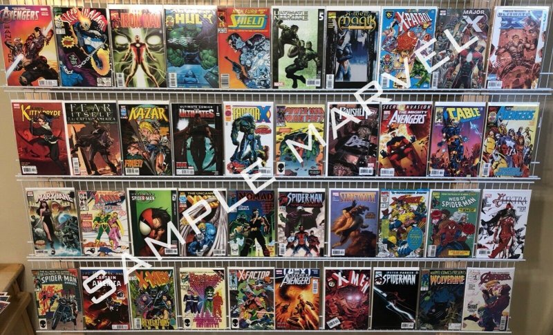 25 All MARVEL Comics Grab Bag Lot SPIDER-MAN Avengers X-Men & More