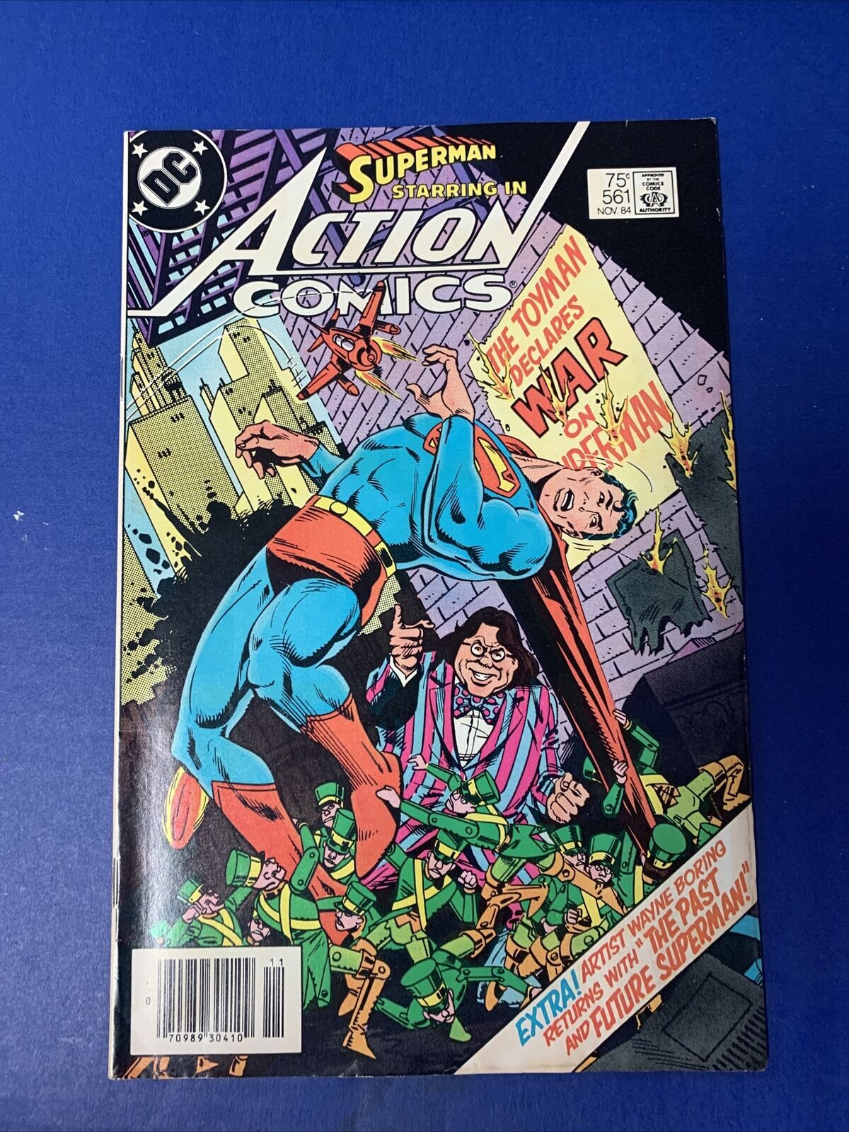 Superman Starring In Action Comics 561 DC November 1984 Comic Books Copper Age, DC Comics