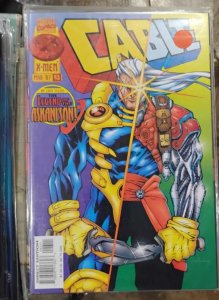Cable # 43 1997  Marvel disney  NATHAN SUMMERS   legend of the askanison