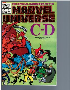 Official Handbook of Marvel Universe #3 (1983)