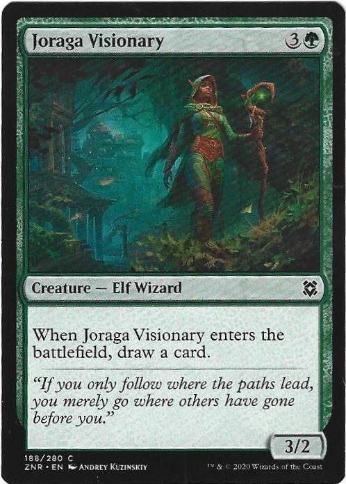 Magic the Gathering: Zendikar Rising- Joraga Visionary