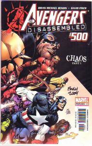 Avengers, The Dynamic Forces Signed #500 (Sep-07) NM+ Super-High-Grade Avengers