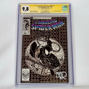 Amazing Spiderman 800 Shattered B&W Variant CGC 9.8 SS DiMasi Top Census Grade