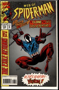 Web of Spider-Man #118 (1994) Direct Edition