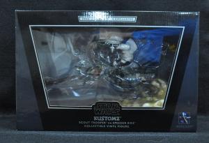 SDCC 2008 Exclusive Camouflage Speederbike Kustomz Statue