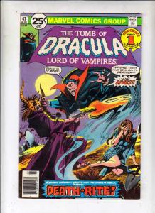 Tomb of Dracula #47 (Aug-76) VG/FN Affordable-Grade Dracula