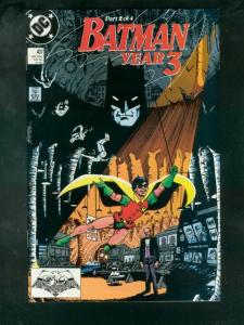 BATMAN #437 1989-YEAR 3 PART 2/4-ORIGIN OF ROBIN-GLOSSY VF/NM