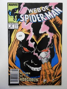 Web of Spider-Man #38 Newsstand Edition (1988)