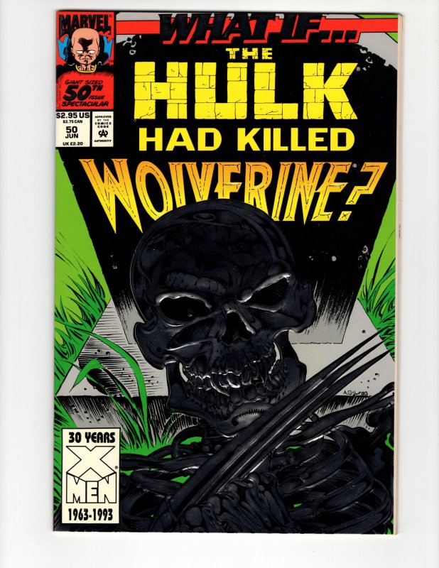 What If...? volume 2 #50 (FN) Wolverine Had Killed The Hulk ID#MBX1