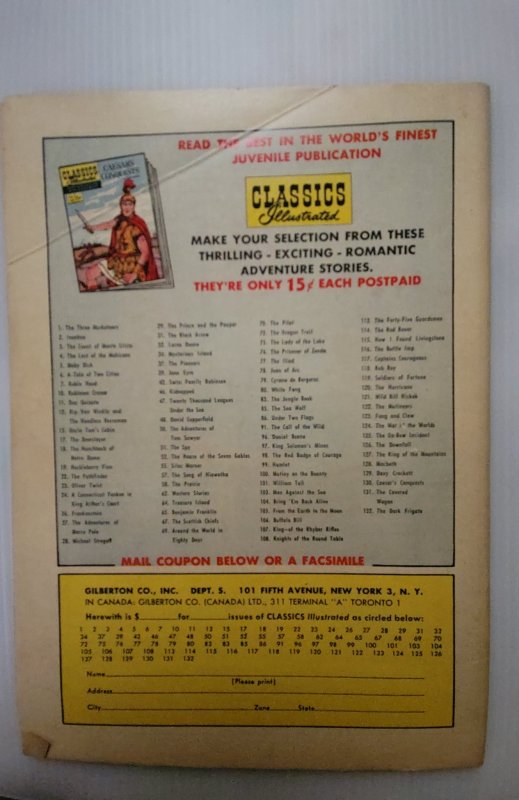 Classics Illustrated #12 (1943)