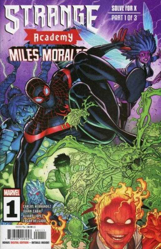 Strange Academy Miles Morales #1 comic book