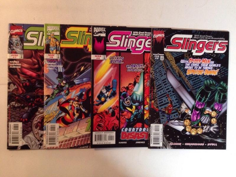 Slingers 3 4 6 7 Near Mint Lot Set Run