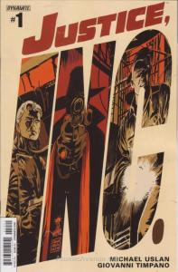 Justice Inc. (Dynamite) #1A VF ; Dynamite | the Shadow Doc Savage the Avenger