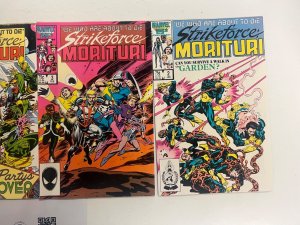 4 Strikeforce Marvel Comic Books # 2 3 4 5 Avengers Defenders Thor 11 JS37