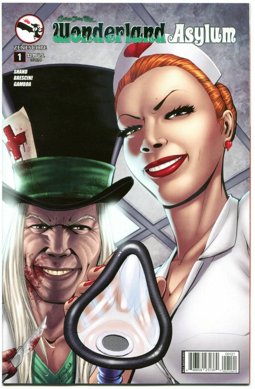 GRIMM FAIRY TALES WONDERLAND Asylum #1 B, NM, Eric J, 2014, more GFT in store