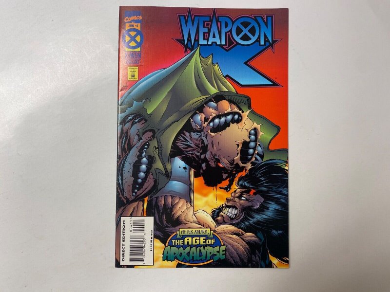 2 Weapon X MARVEL Comic Books # 2 4 Wolverine 32 KM9