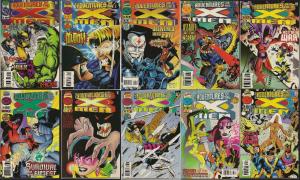 Adventures of the X-Men Apr 1996 to Jan 1997 issues # 1-10 complete