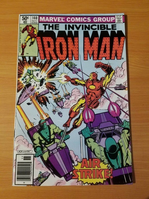 Iron Man #140 ~ NEAR MINT NM ~ 1980 MARVEL COMICS