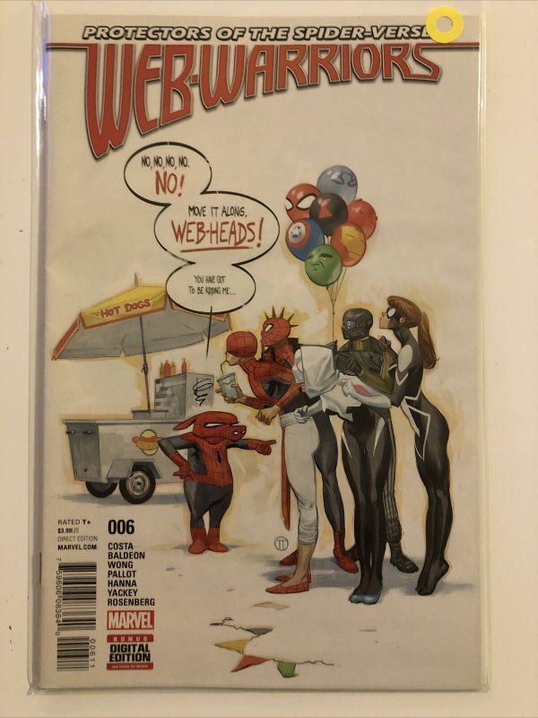 Web Warriors 1A 6 10  (2016, Marvel) Spider-Man Save combine shipping 