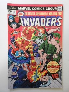 The Invaders #4 (1976) Double Cover FN/VF, VF- Condition! MVS intact!