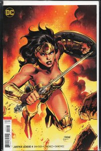 Justice League #4 Variant Cover (2018) Justice League