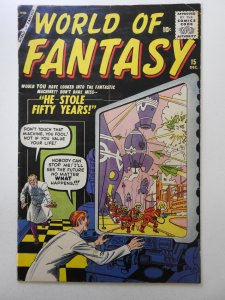 World of Fantasy #15 (1958) HTF Classic Sci-Fi!! Sharp VG+ Condition!