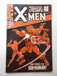 The X-Men #41 (1968) VG- Condition see desc