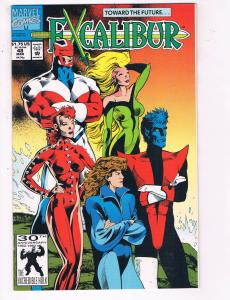 Excalibur #48 VF Marvel Comics Comic Book March 1989 DE23