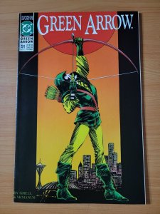 Green Arrow #51 Direct Market Edition ~ NEAR MINT NM ~ 1991 DC Comics