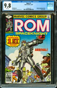 Rom #1 Direct Edition (1979) CGC Graded 9.8! 1st Issue!