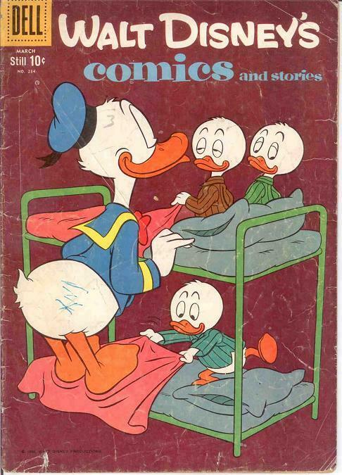 WALT DISNEYS COMICS & STORIES 234 FR-G BARKS COMICS BOOK