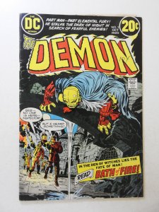 The Demon #2 (1972) GD Condition ink fc