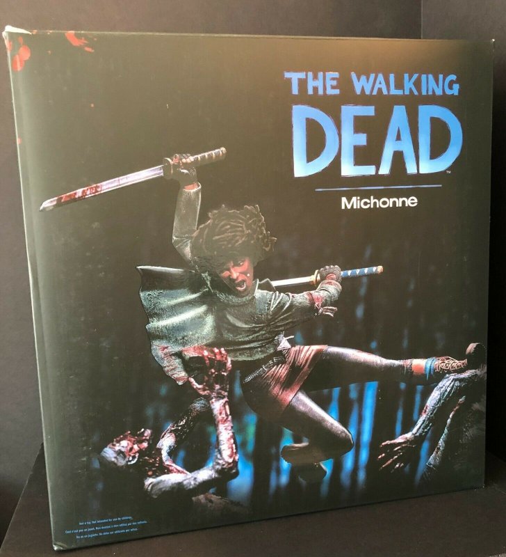 McFarlane Toys The Walking Dead Michonne Signed Resin Statue w/ Box - 1007/1500