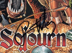 Crossgen Comics Sojourn #10 Greg Land Art Signed By Ron Marz With COA