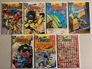 Who's Who in the Legion of Super-Heroes set #1-7 direct 7 diff 6.0 (1988)