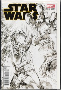 Star Wars #10 Sketch Cover (2015) Star Wars