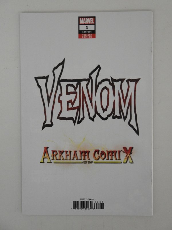 Venom #1 Arkham Comix Cover (2018) HTF Variant Cover! Gorgeous NM Condition!