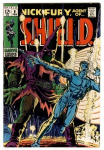 Nick Fury Agent of SHIELD #9 Feb 1969 Classic (2nd App.)Hate-Monger Cover Marvel 