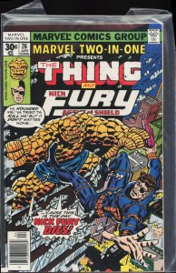Marvel Two-in-One #26 (1977) Nick Fury
