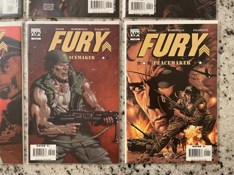 Fury Complete Marvel Comics LTD Series # 1 2 3 4 5 6 NM Nick Fury Avengers CM28