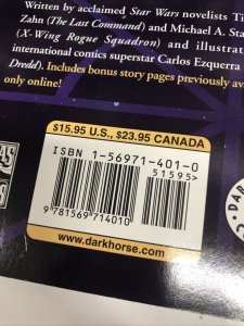 Star Wars Mara Jade By The Emperor’s Hand  (1999) Dark Horse Zahn