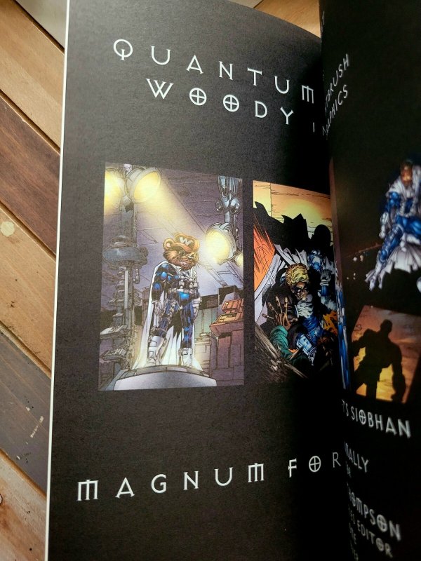 Quantum & Woody: Magnum Force 1st Print TPB (1999 Acclaim) Christopher Priest