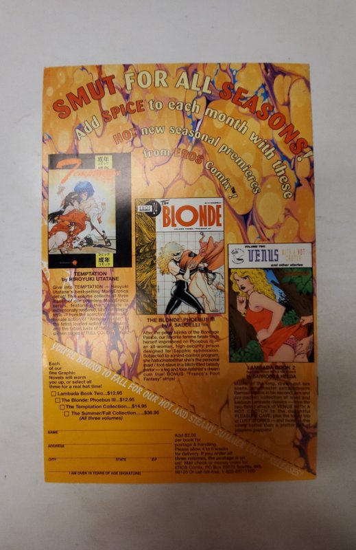 The Blonde: 12 Pearls #6 (1997) NM Eros Comix Comic Book J729